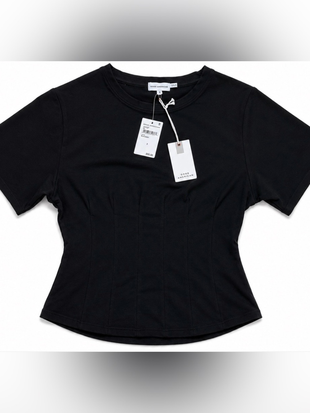 Good American Corset Seam Tee